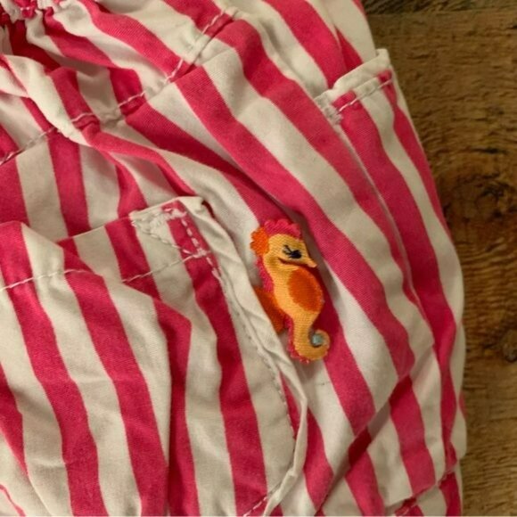Gymboree Girls Hot Pink And White Striped Bubble Shorts -3T - Picture 5 of 5